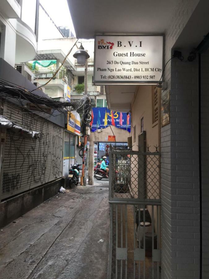 B.V.I Guest House Ho-Chi-Minh-Stadt Exterior foto
